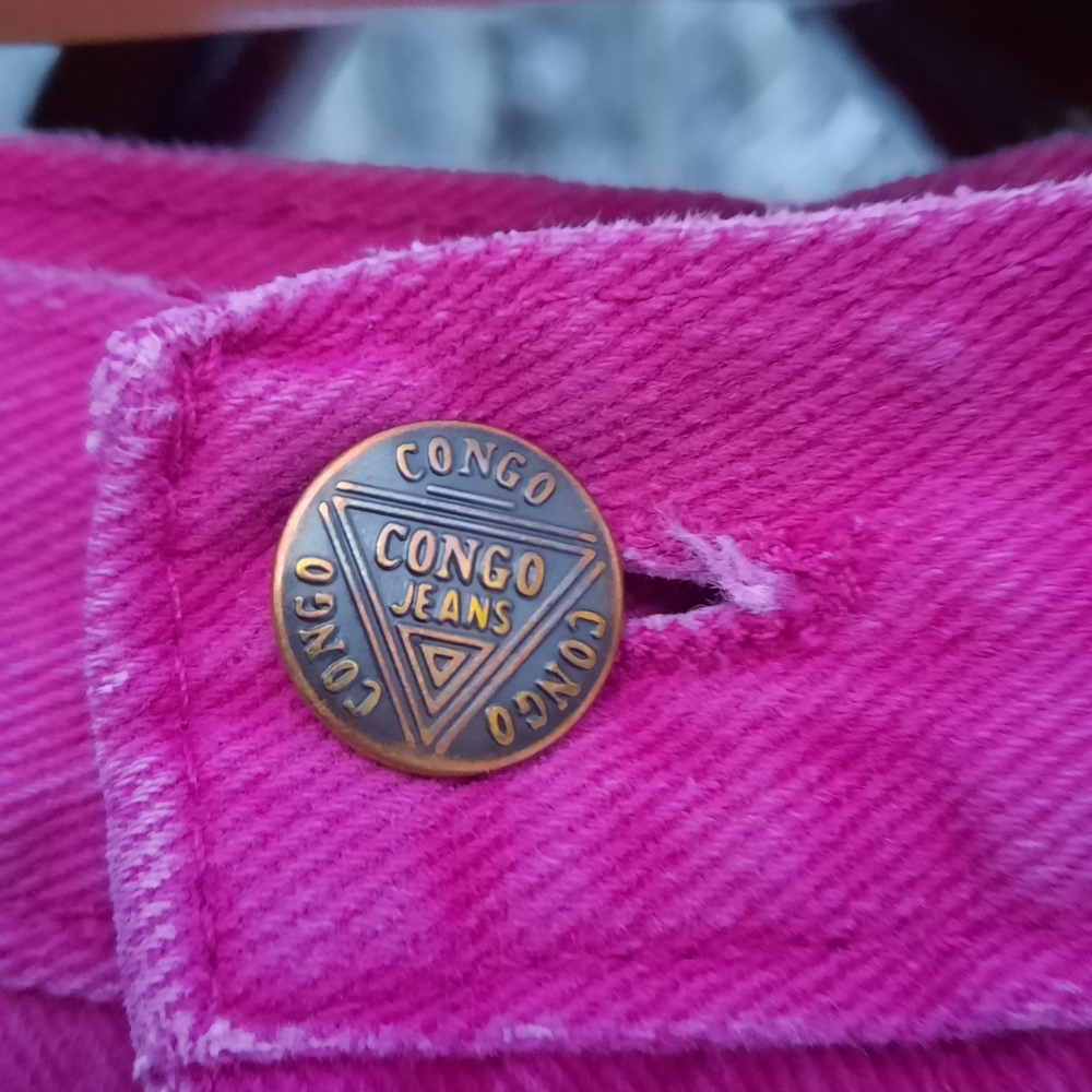 Vintage 80s Girl pink Jean pants - Picture 4 of 11
